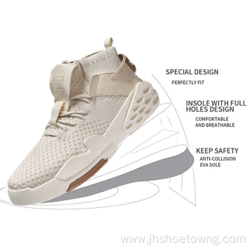 Mesh Upper High heel Sneakers For men